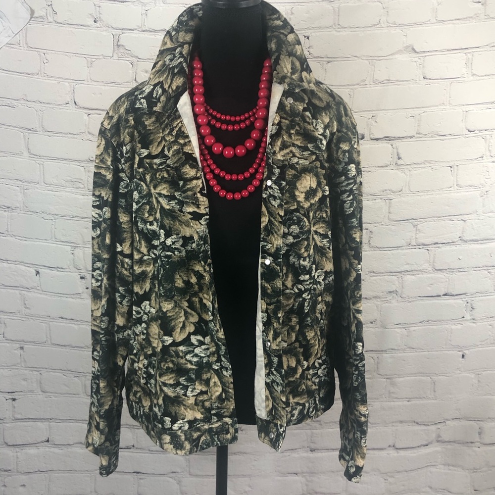 Westbound: Vintage Tapestry Jacket  Size: (XL) Multi-Color: